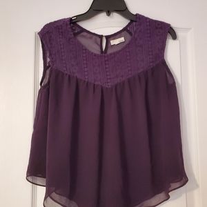 Flowy Purple Top